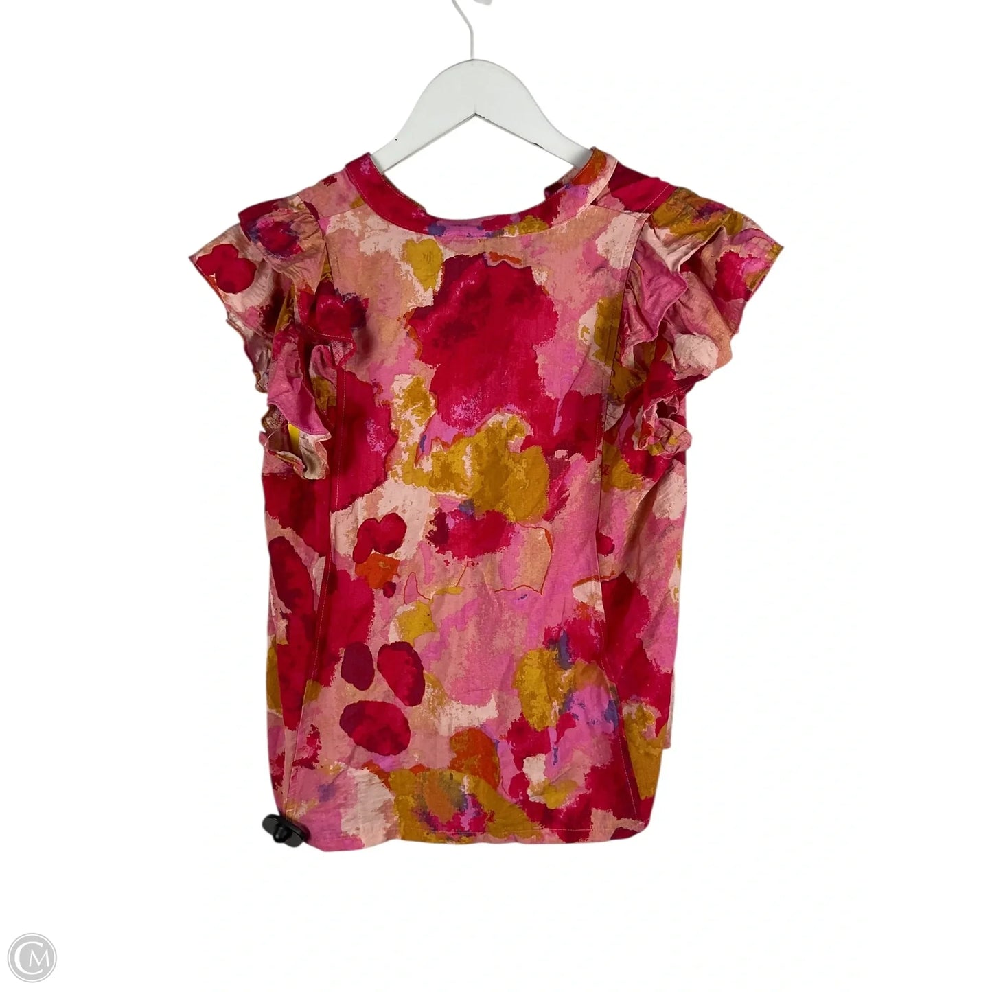 Top Short Sleeve By Pinch In Pink & Red, Size: M