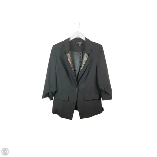 Blazer By Kardashian Kollections In Black, Size: 10