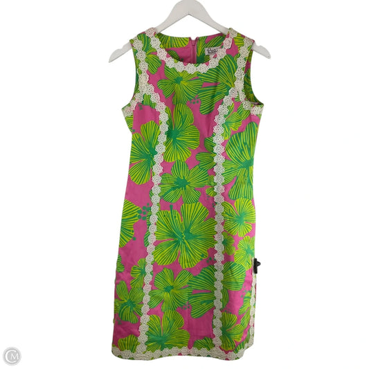 Dress Designer By Lilly Pulitzer In Green, Size: 0