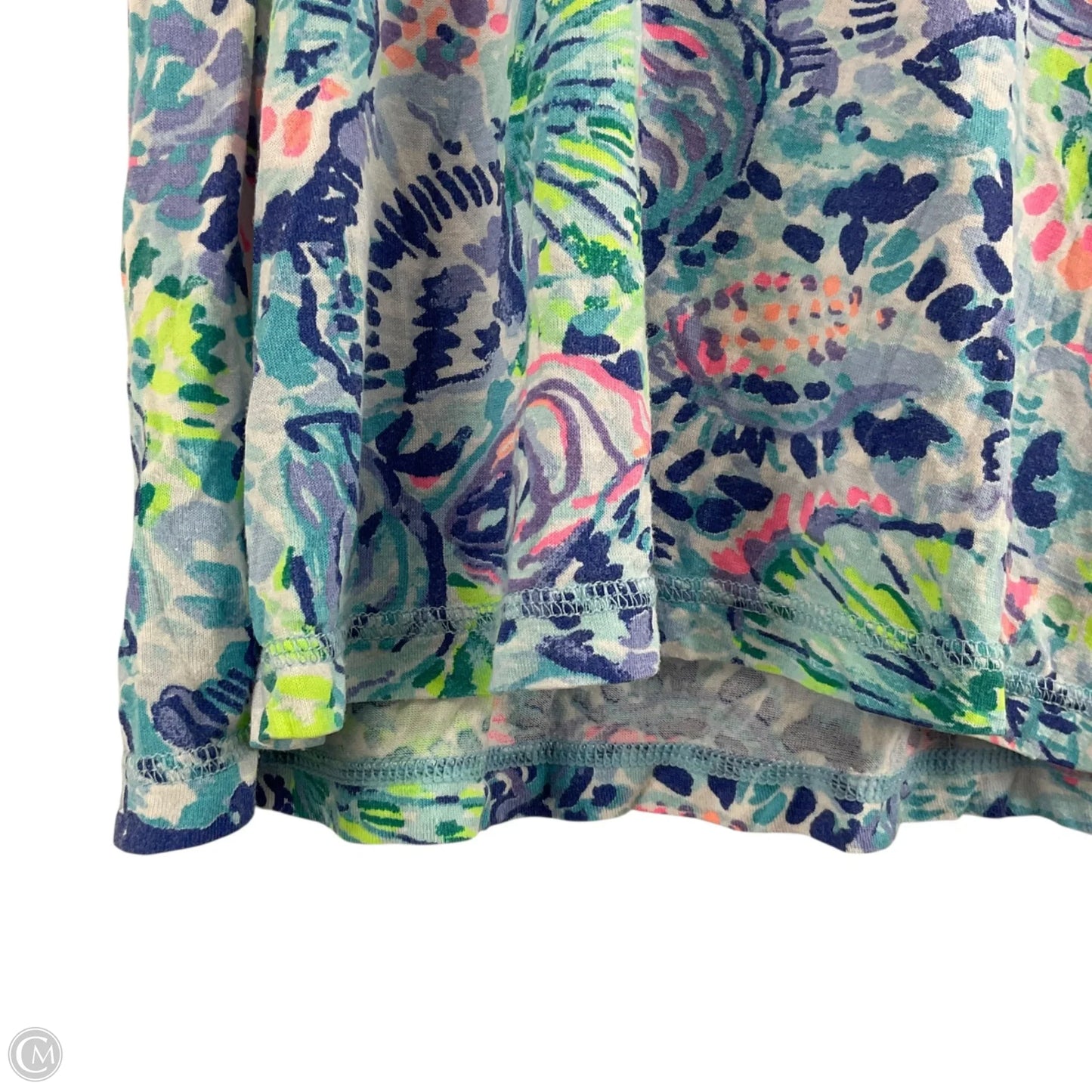 Top Sleeveless Designer By Lilly Pulitzer In Blue, Size: Xs