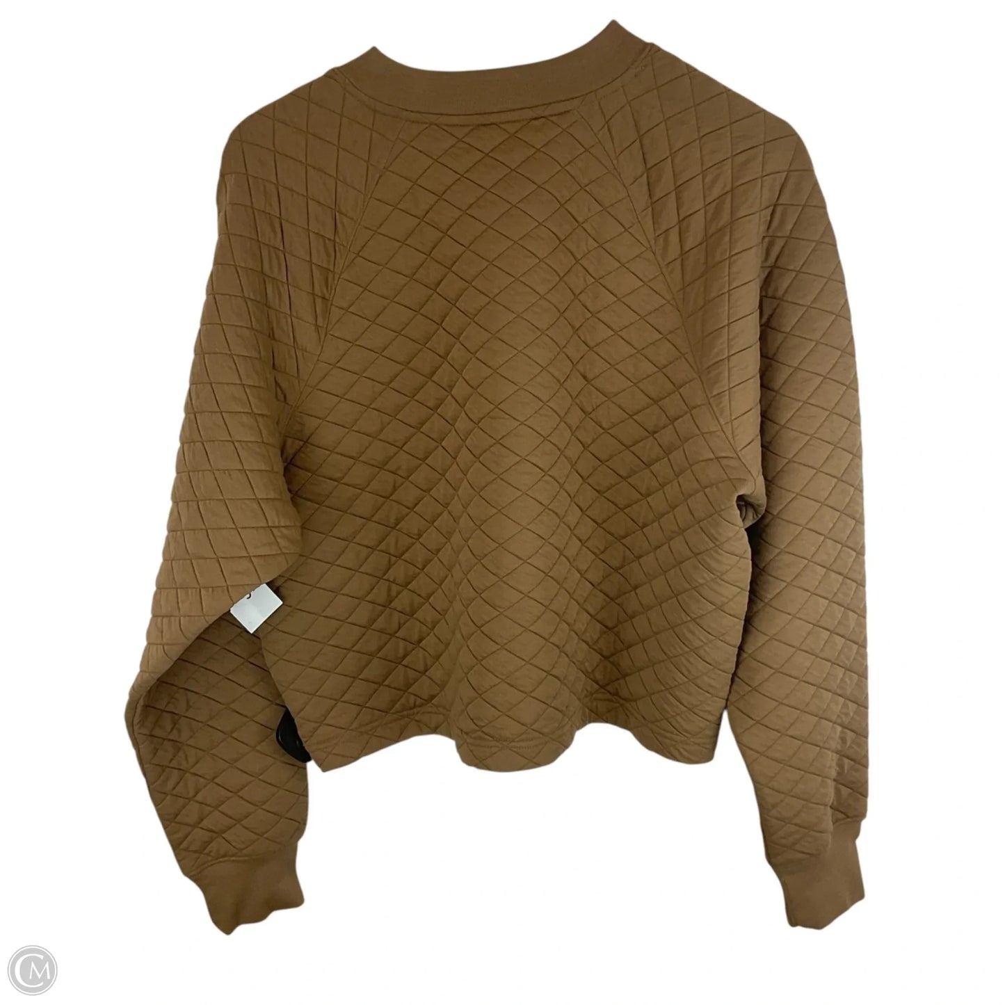 Sweatshirt Crewneck By Dsg Outerwear In Brown, Size: M