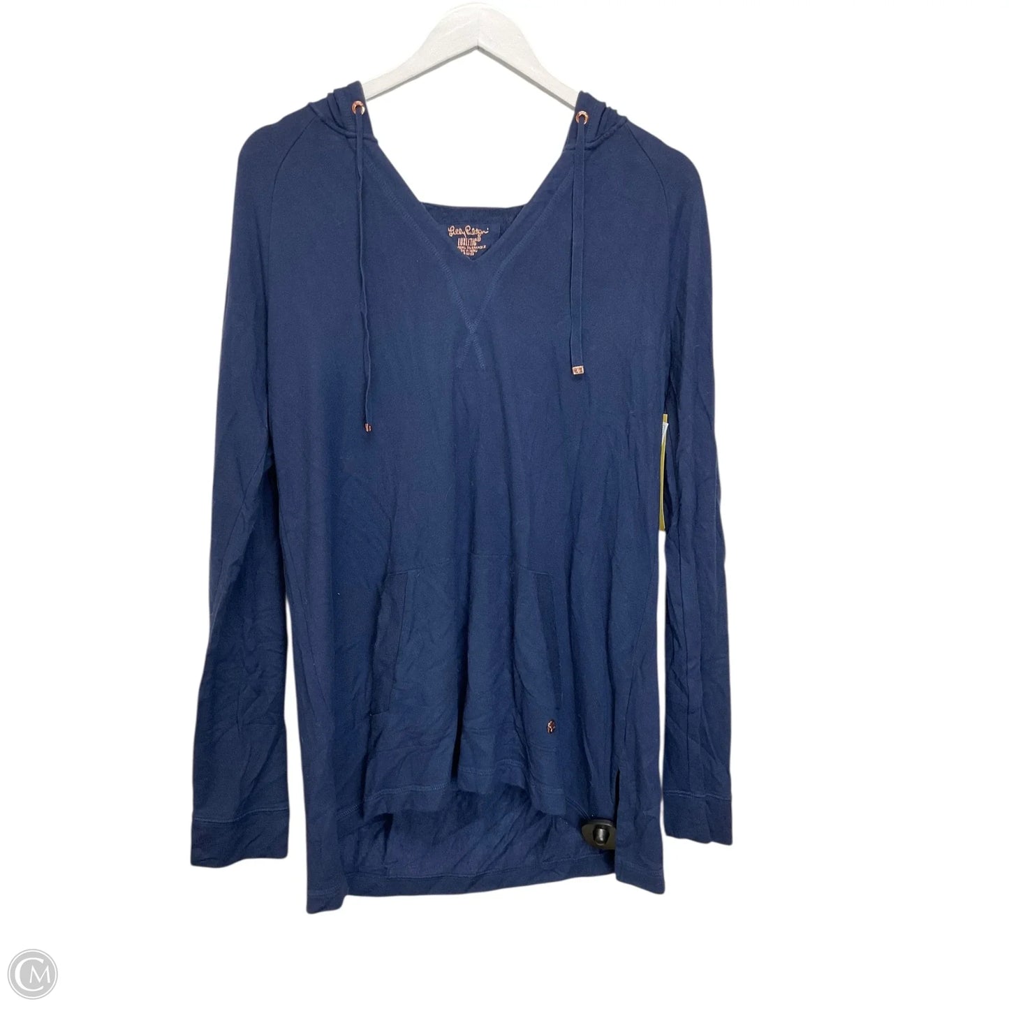Sweatshirt Designer By Lilly Pulitzer In Navy, Size: L