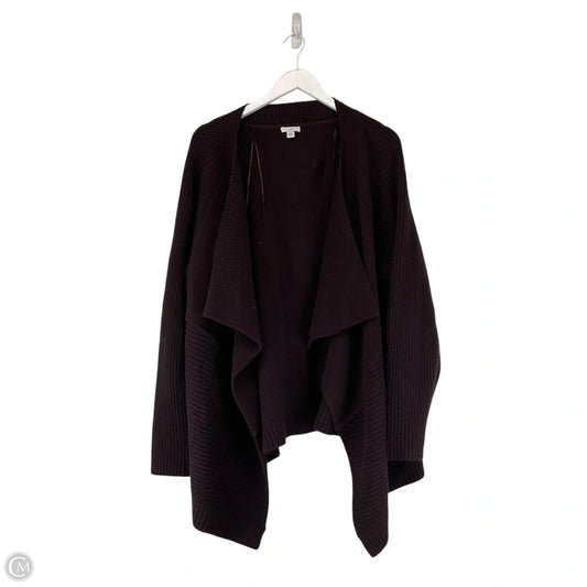 Sweater Cardigan By J. Jill In Red, Size: 2x