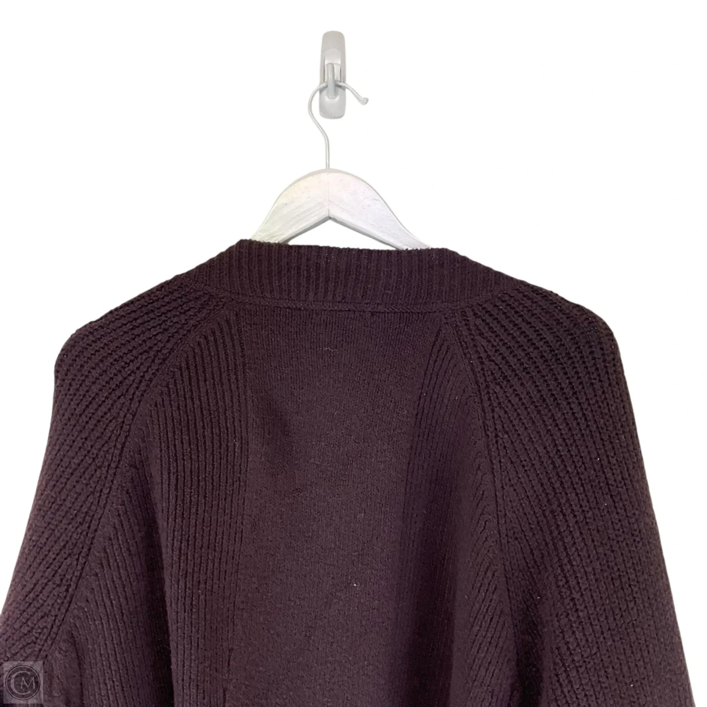 Sweater Cardigan By J. Jill In Red, Size: 2x