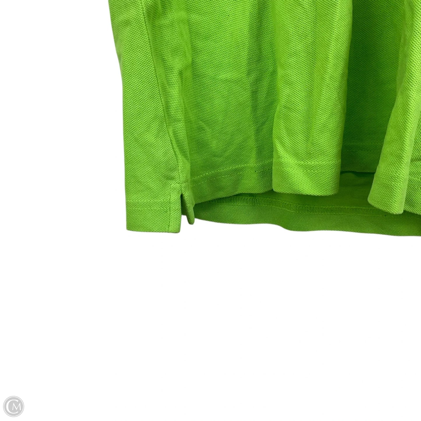 Top Short Sleeve Designer By Lilly Pulitzer In Green, Size: L