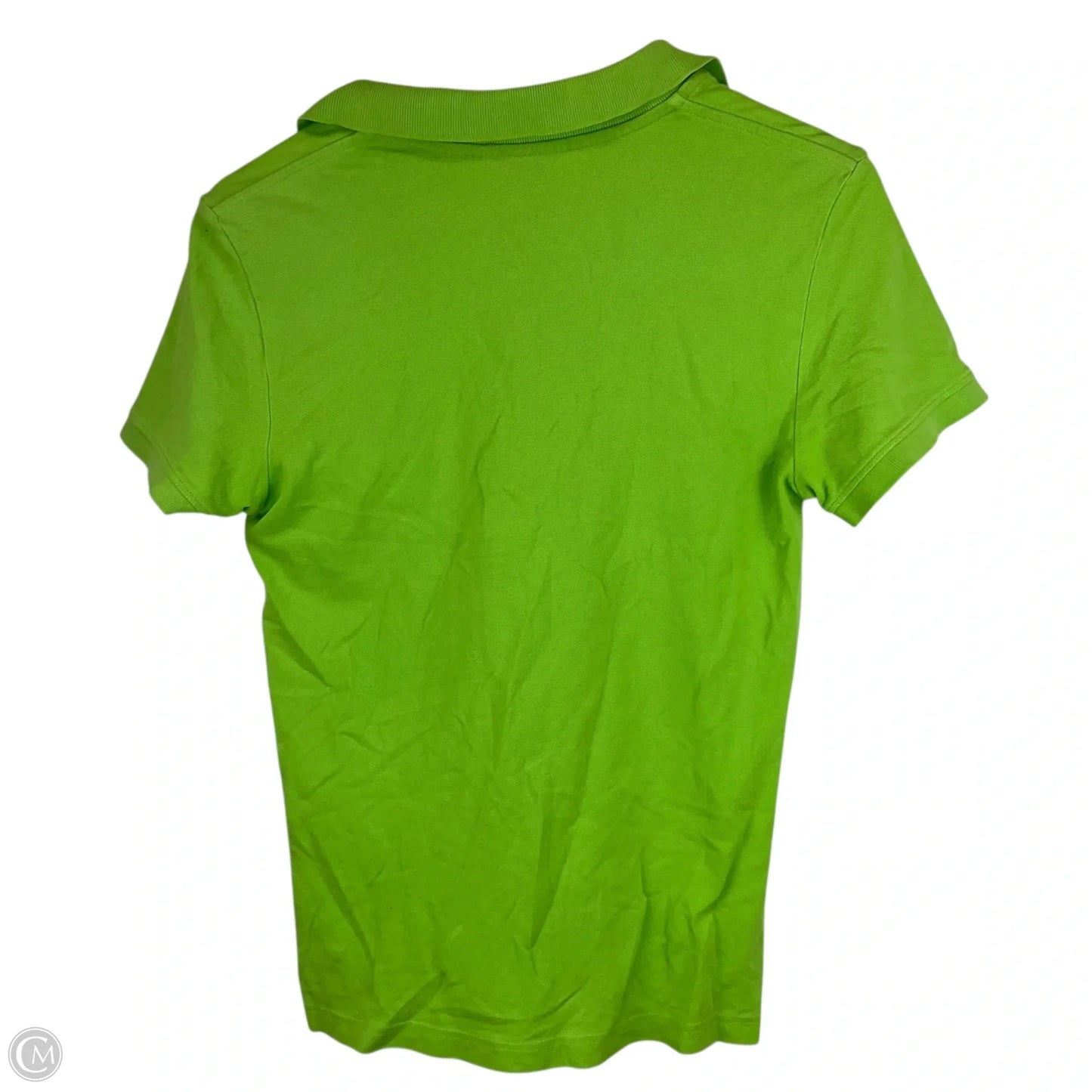 Top Short Sleeve Designer By Lilly Pulitzer In Green, Size: L