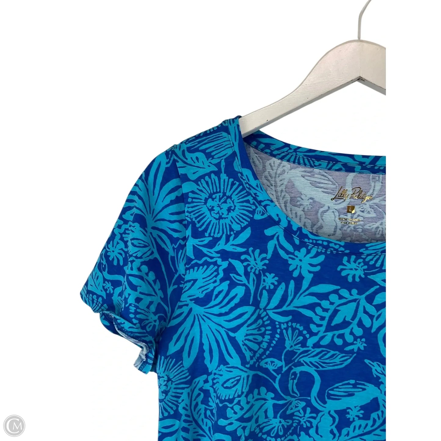 Dress Designer By Lilly Pulitzer In Blue, Size: L