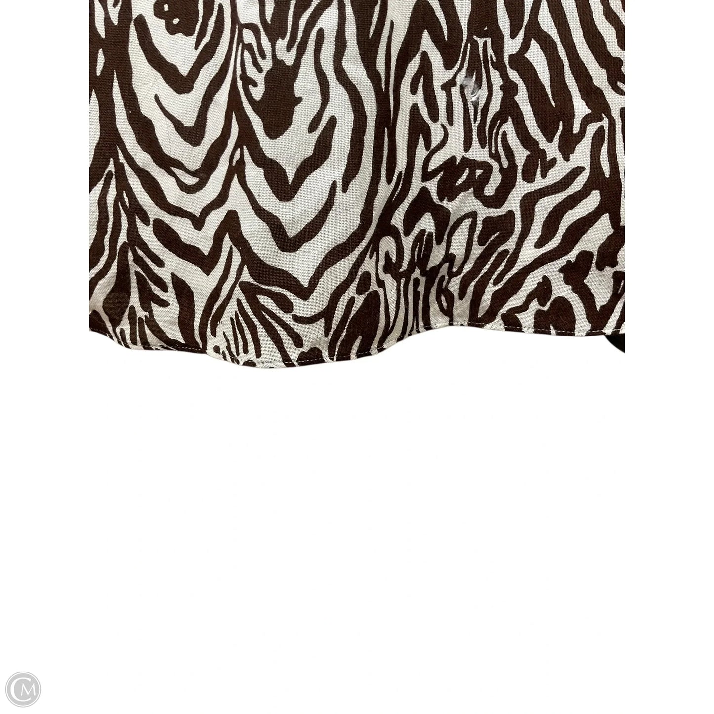 Dress Designer By Lilly Pulitzer In Brown & Cream, Size: Xs