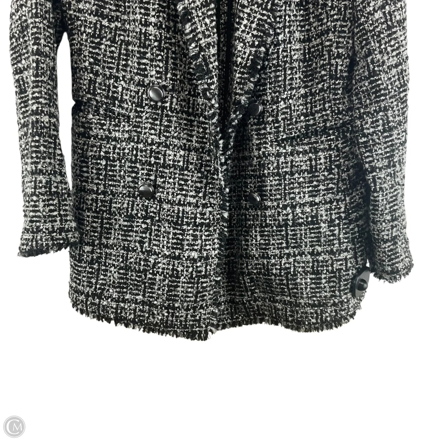 Blazer By Banana Republic In Black & White, Size: 0