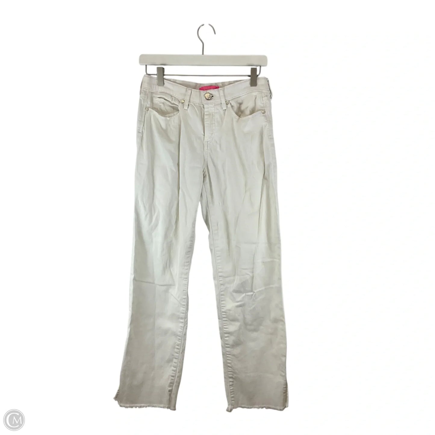 Pants Designer By Lilly Pulitzer In White, Size: 4