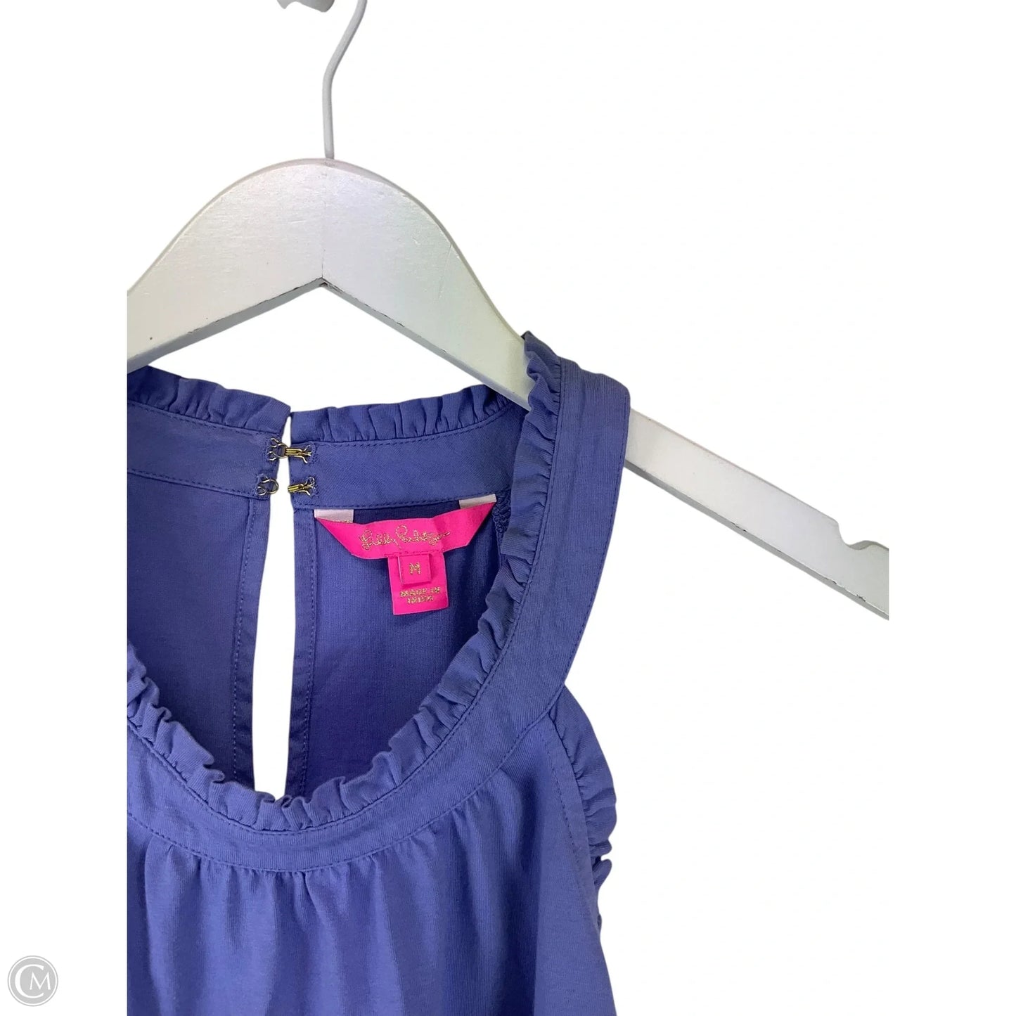 Top Sleeveless Designer By Lilly Pulitzer In Purple, Size: M