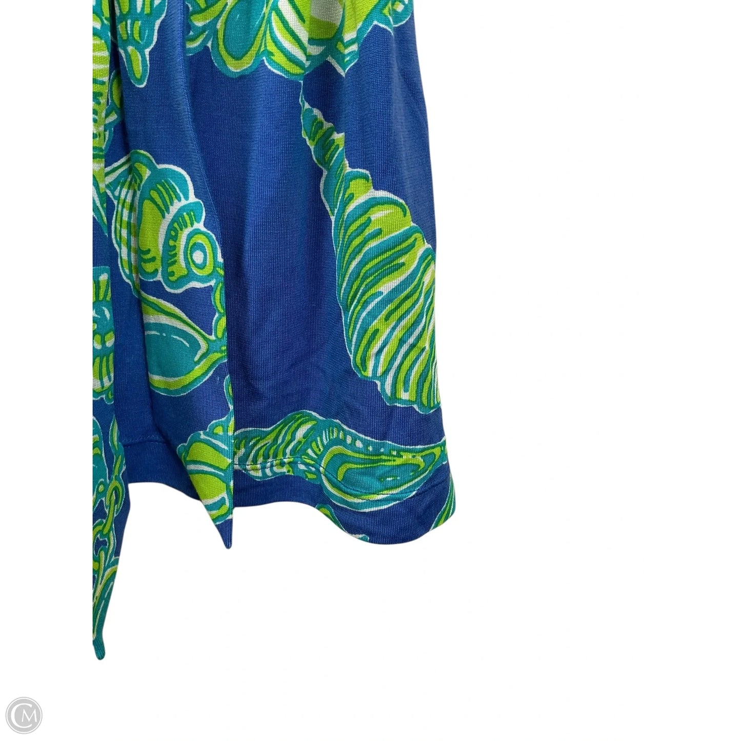 Dress Designer By Lilly Pulitzer In Blue & Green, Size: Xs