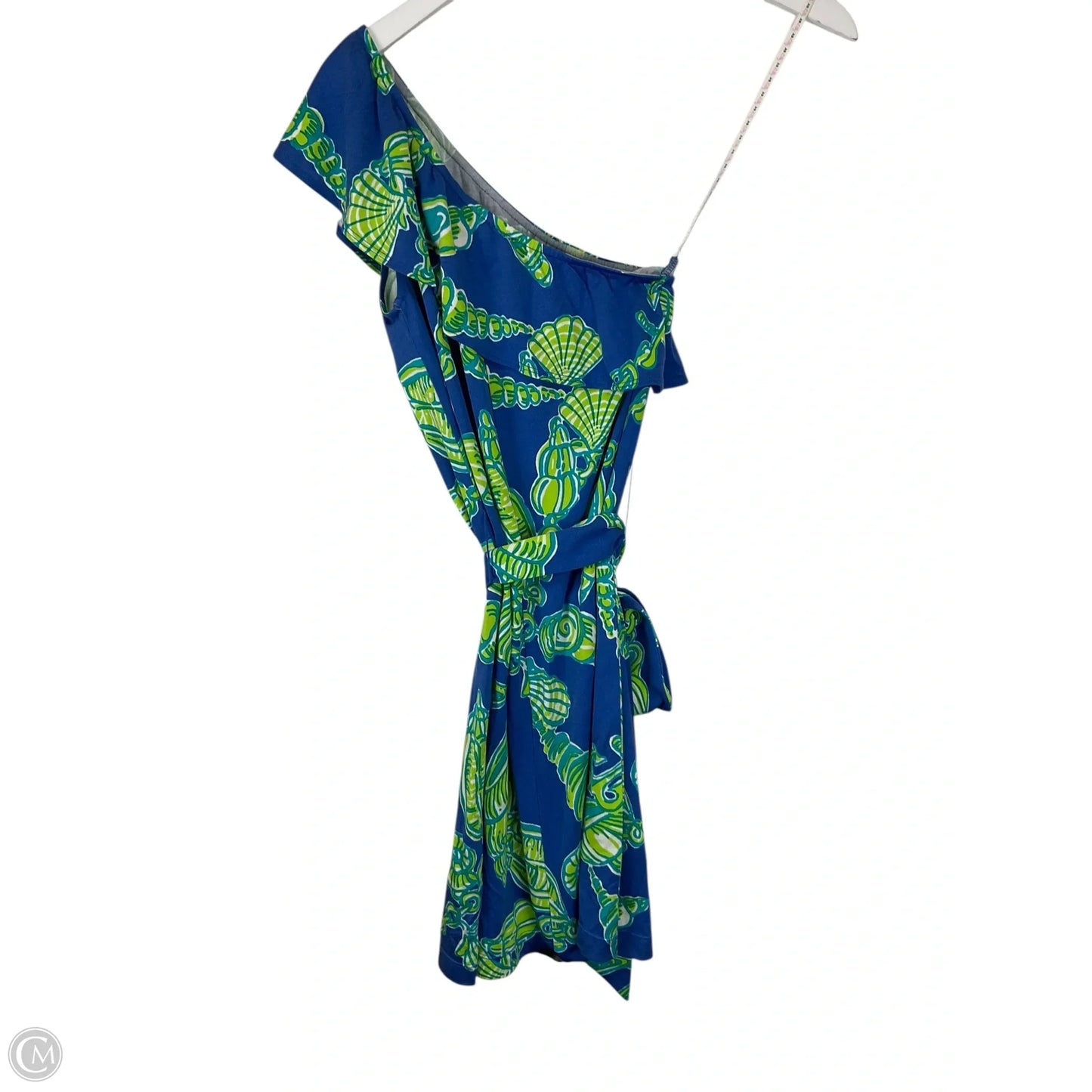 Dress Designer By Lilly Pulitzer In Blue & Green, Size: Xs