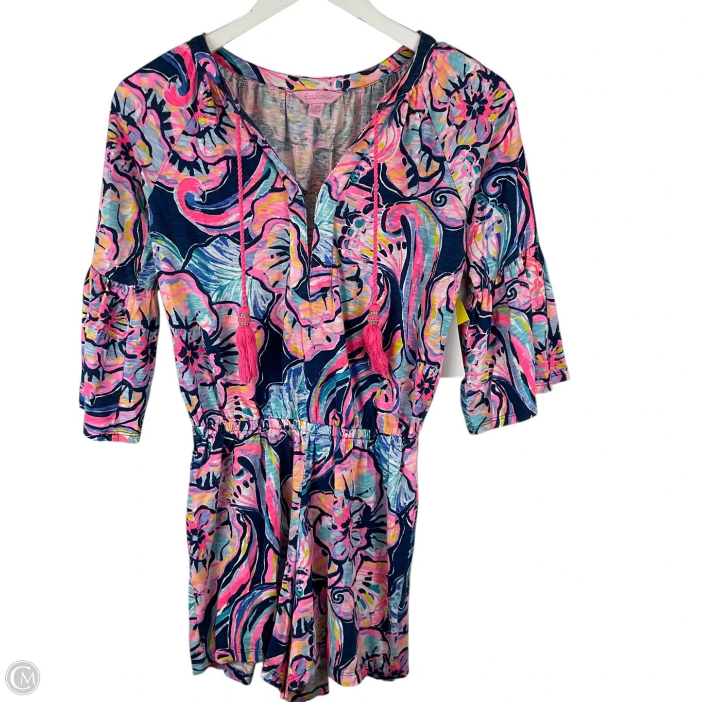 Romper Designer By Lilly Pulitzer In Blue, Size: Xxs