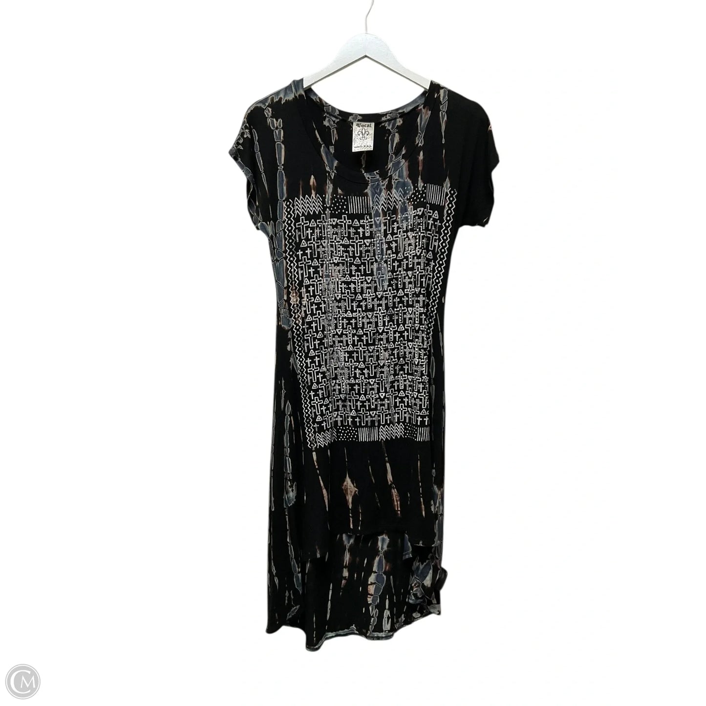 Dress Casual Short By Vocal In Tie Dye Print, Size: S