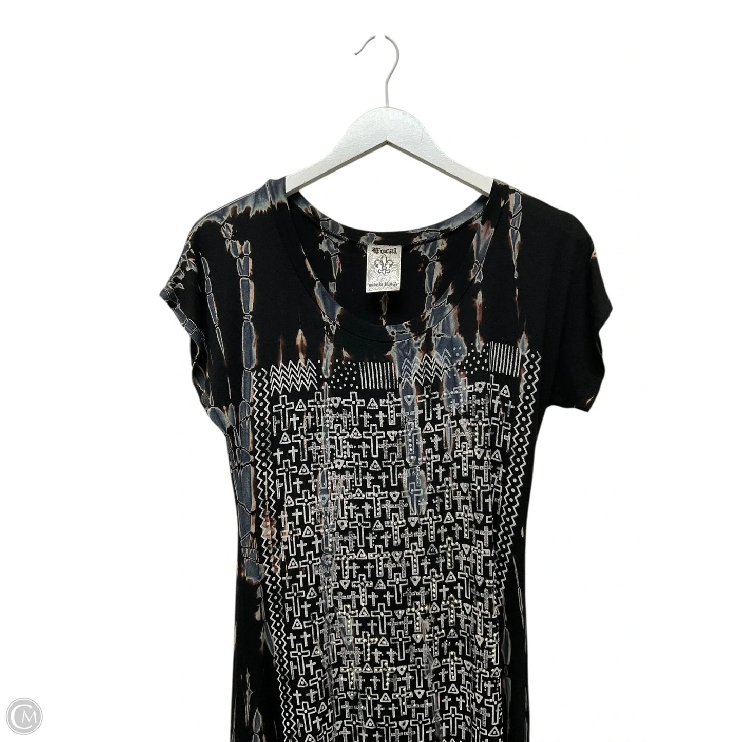 Dress Casual Short By Vocal In Tie Dye Print, Size: S