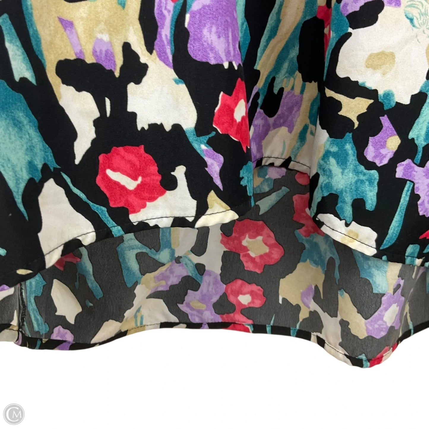 Top Short Sleeve By Entro In Floral Print, Size: M