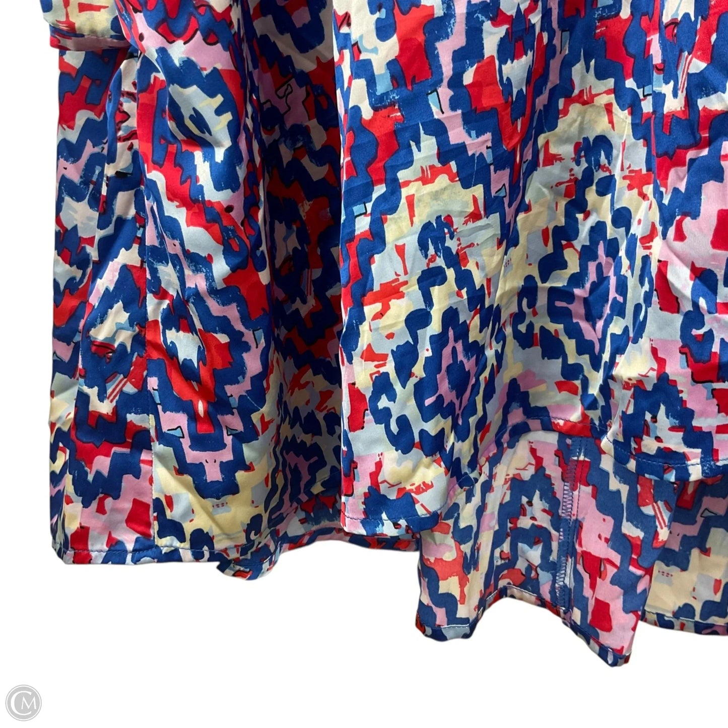 Top Short Sleeve By Ee Some In Blue, Size: M