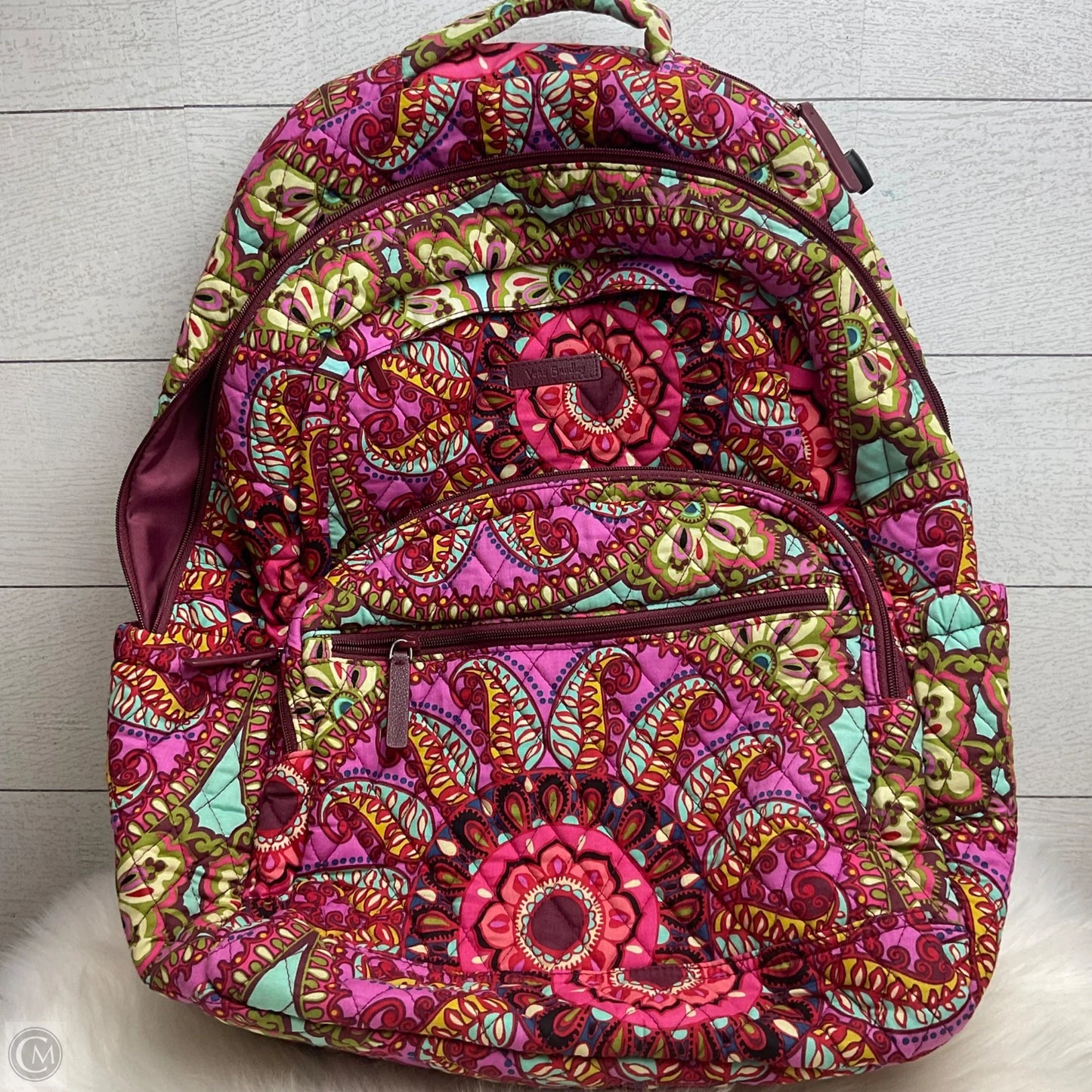 Backpack By Vera Bradley, Size: Large