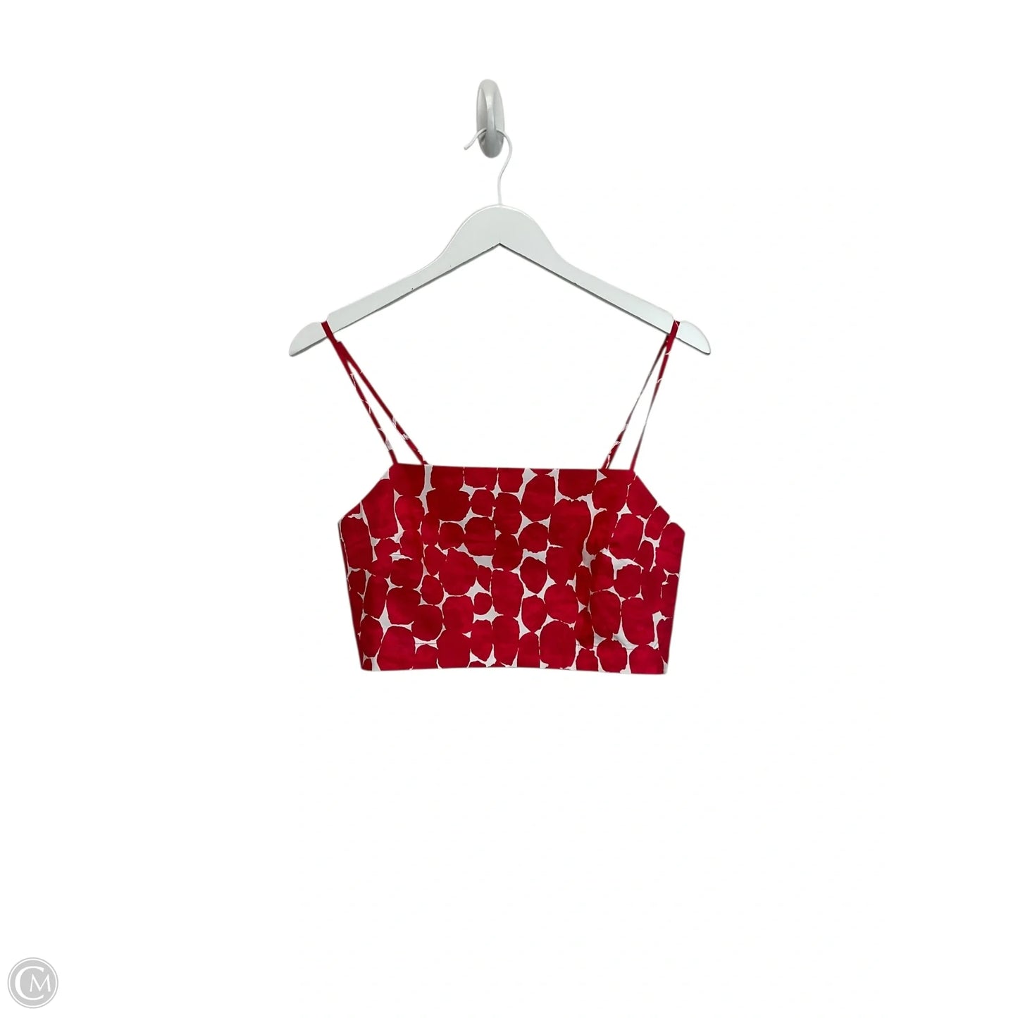 Skirt Set 2pc By Banana Republic In Red & White, Size: S