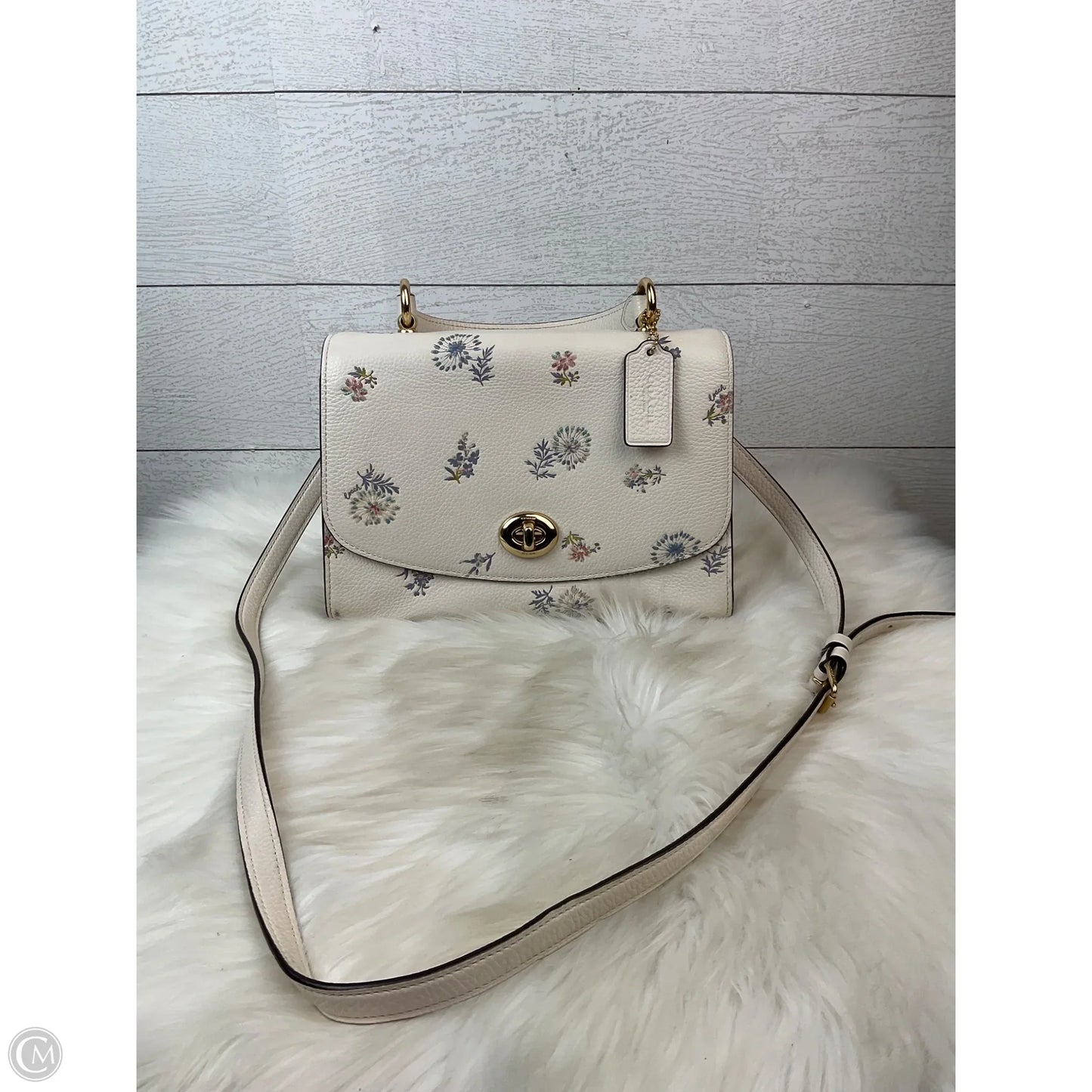 Crossbody Designer By Coach, Size: Medium