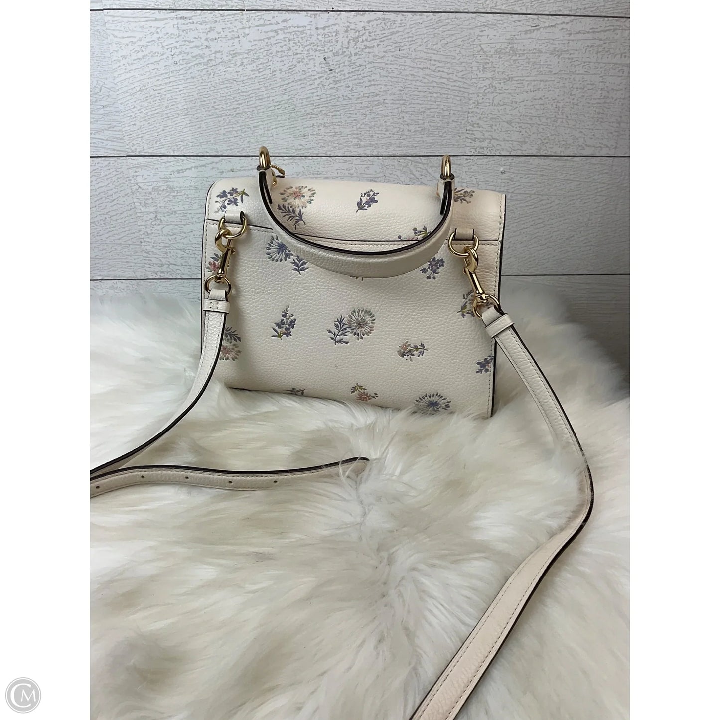 Crossbody Designer By Coach, Size: Medium