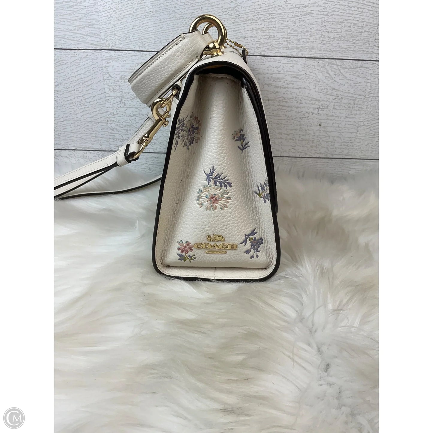 Crossbody Designer By Coach, Size: Medium