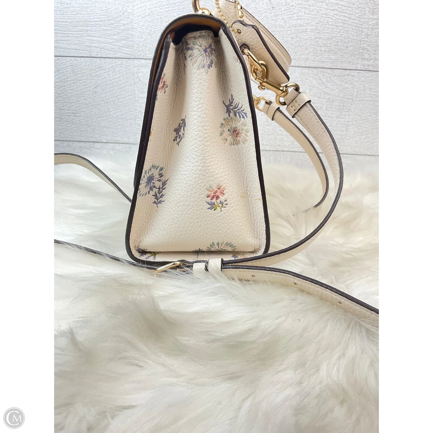 Crossbody Designer By Coach, Size: Medium