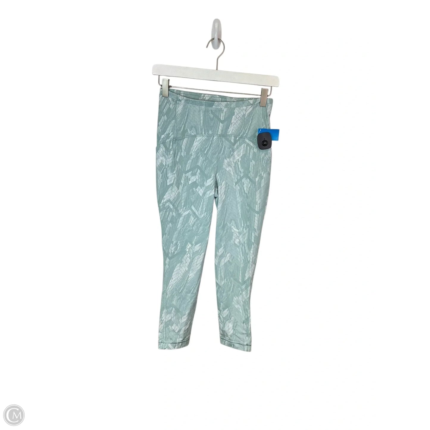 Athletic Capris By Lululemon In Blue, Size: 6