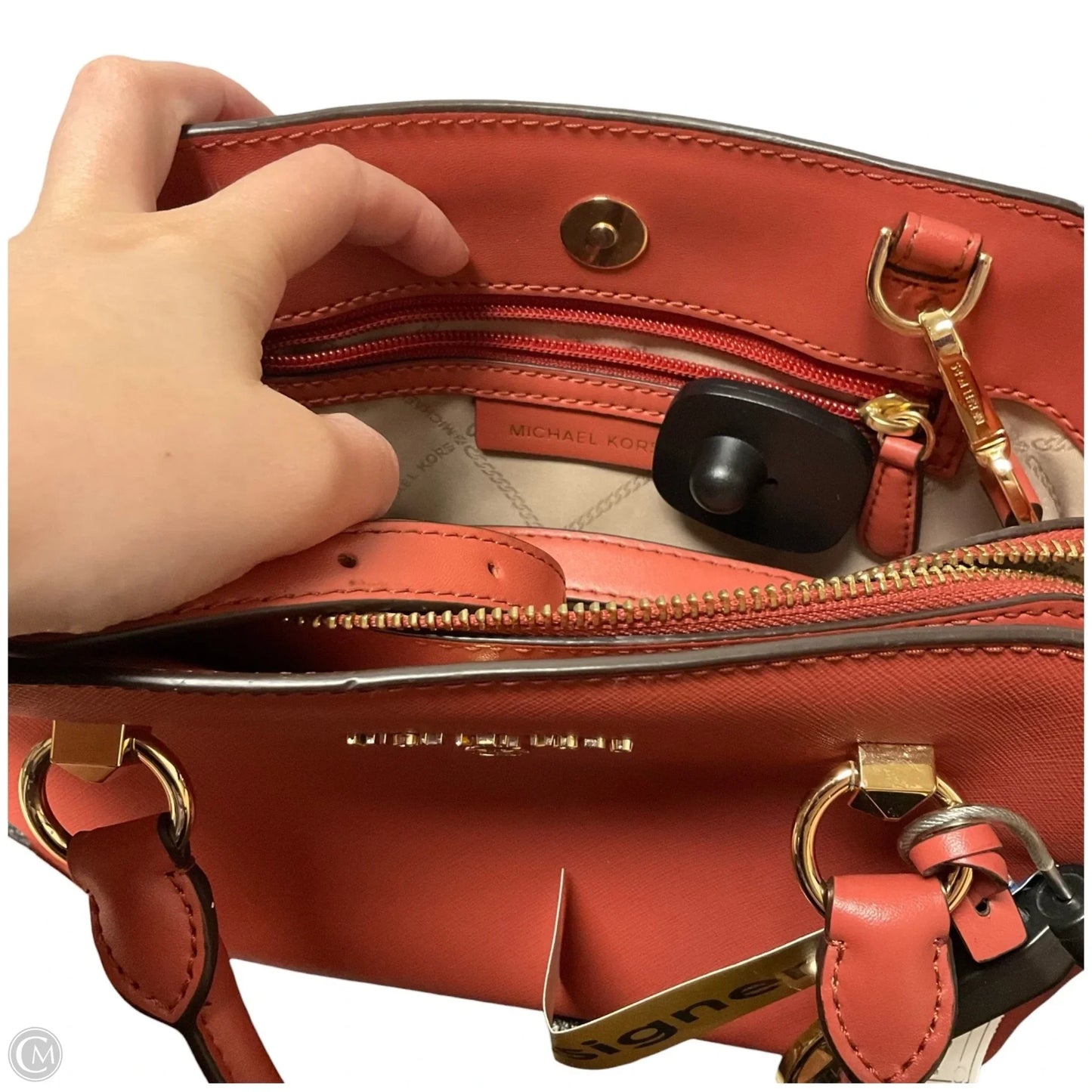 Crossbody Designer By Michael Kors, Size: Small