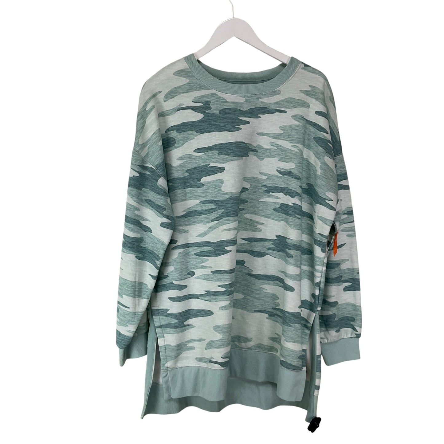 Sweatshirt Crewneck By Old Navy In Camoflauge, Size: L