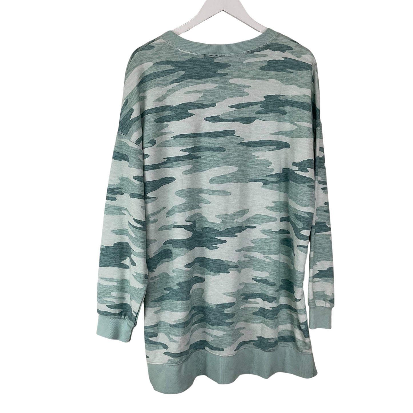 Sweatshirt Crewneck By Old Navy In Camoflauge, Size: L