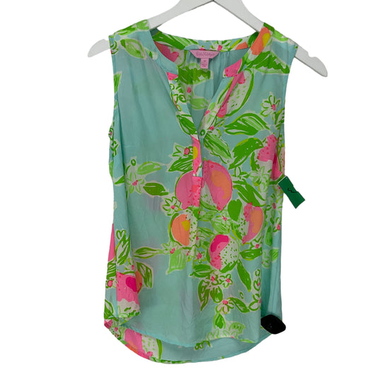 Top Sleeveless Designer By Lilly Pulitzer  Size: Xs