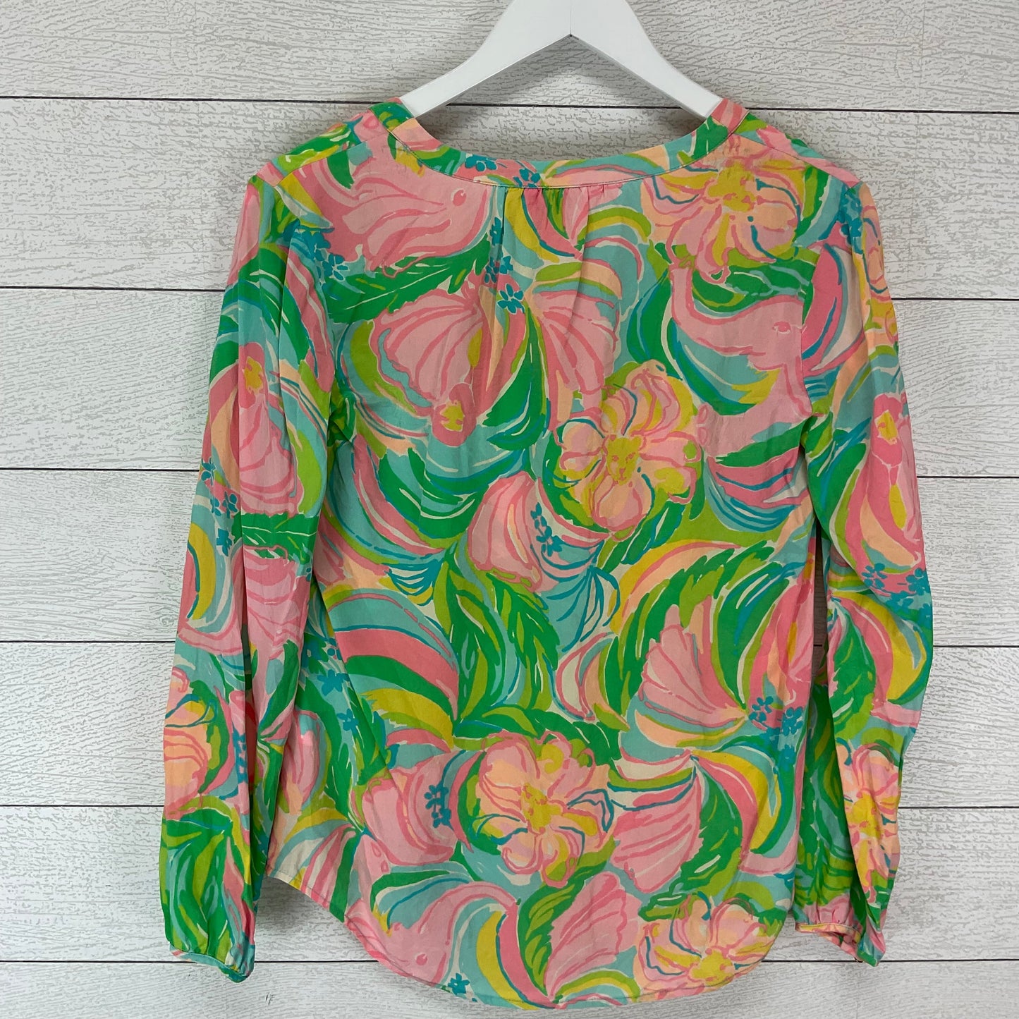 Top Long Sleeve Designer By Lilly Pulitzer  Size: S