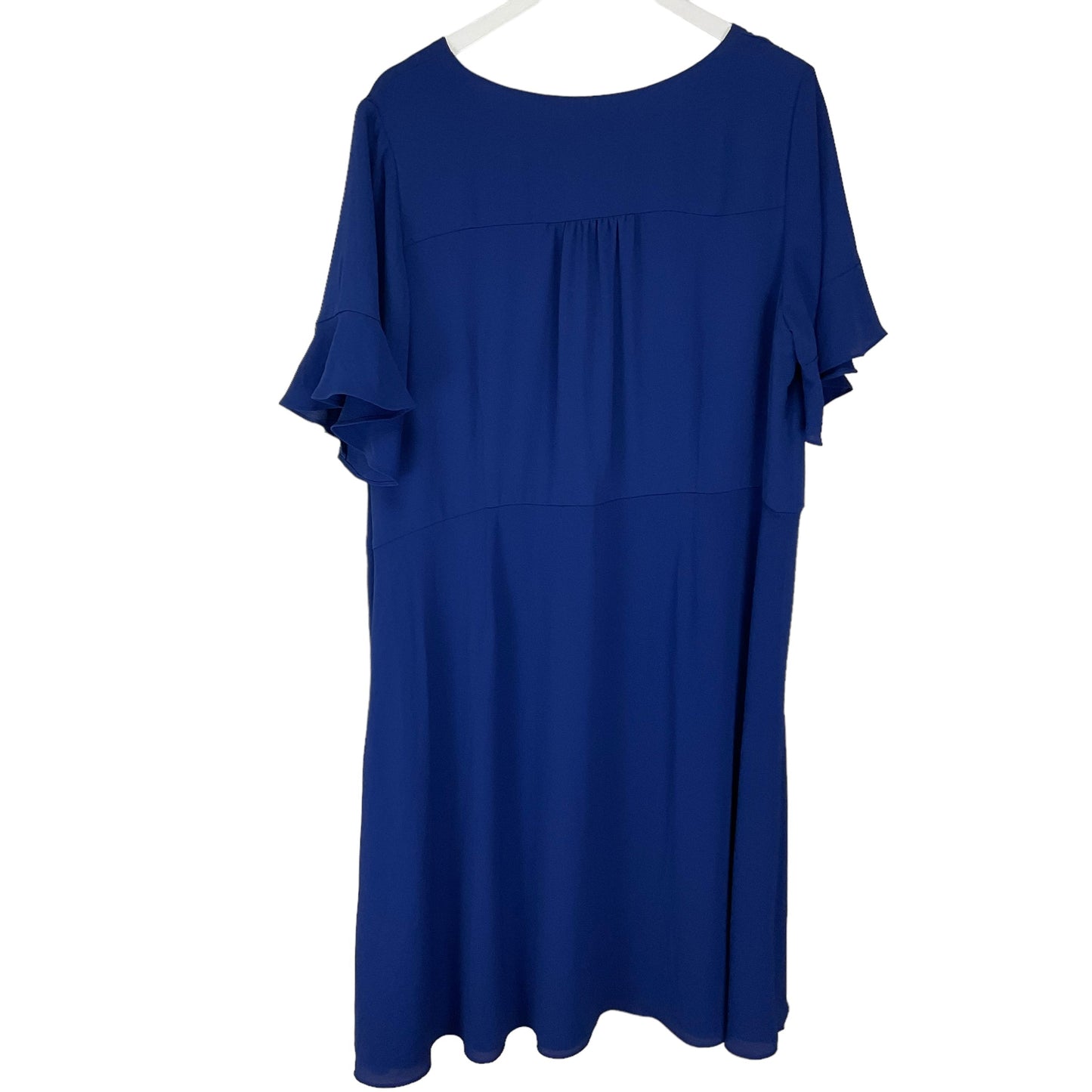 Blue Dress Casual Short Talbots, Size 18