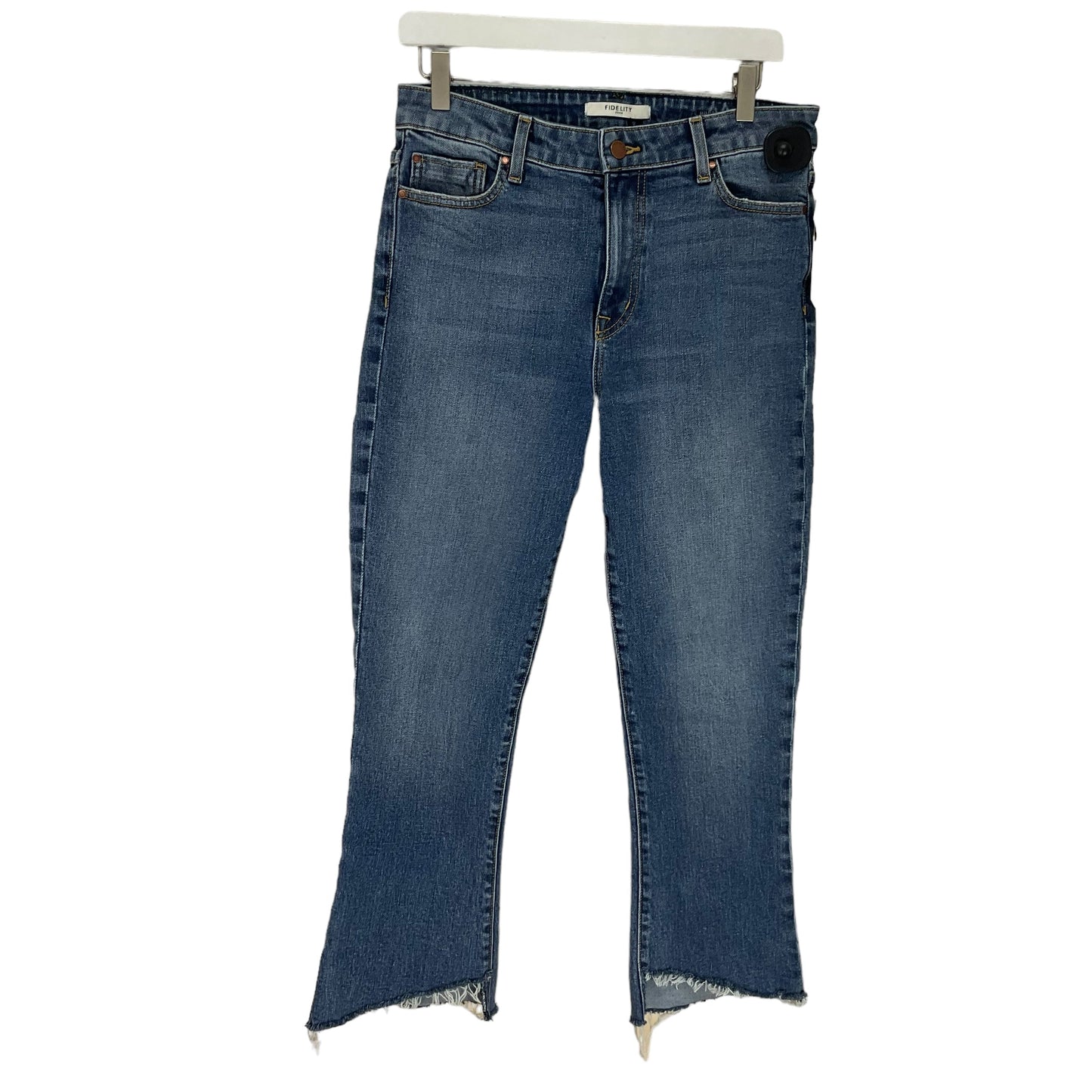 Blue Denim Jeans Designer Fidelity Denim, Size 6
