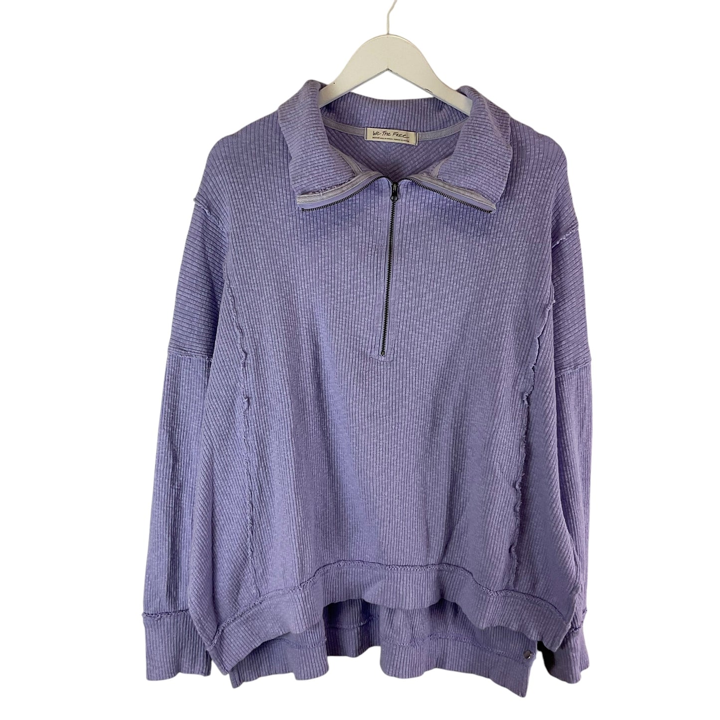 Top Long Sleeve By We The Free In Purple, Size: M