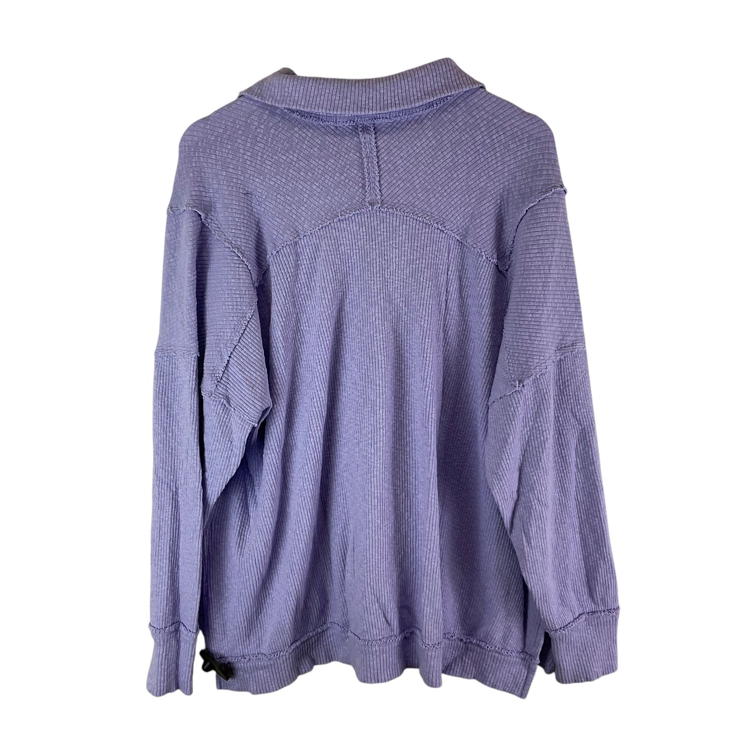 Top Long Sleeve By We The Free In Purple, Size: M