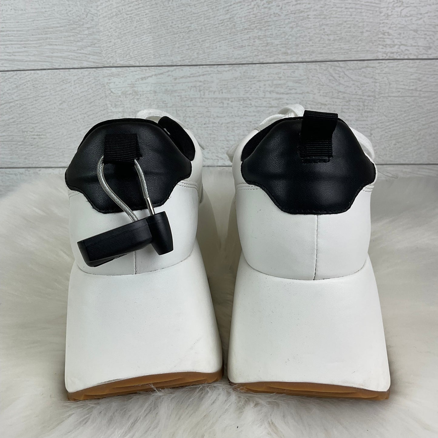 Shoes Heels Platform By Madden Girl In White, Size: 10