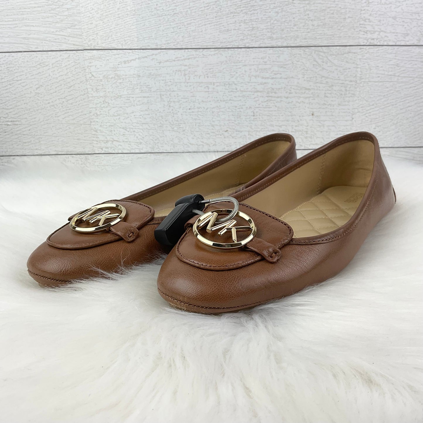 Shoes Designer By Michael Kors In Brown, Size: 11