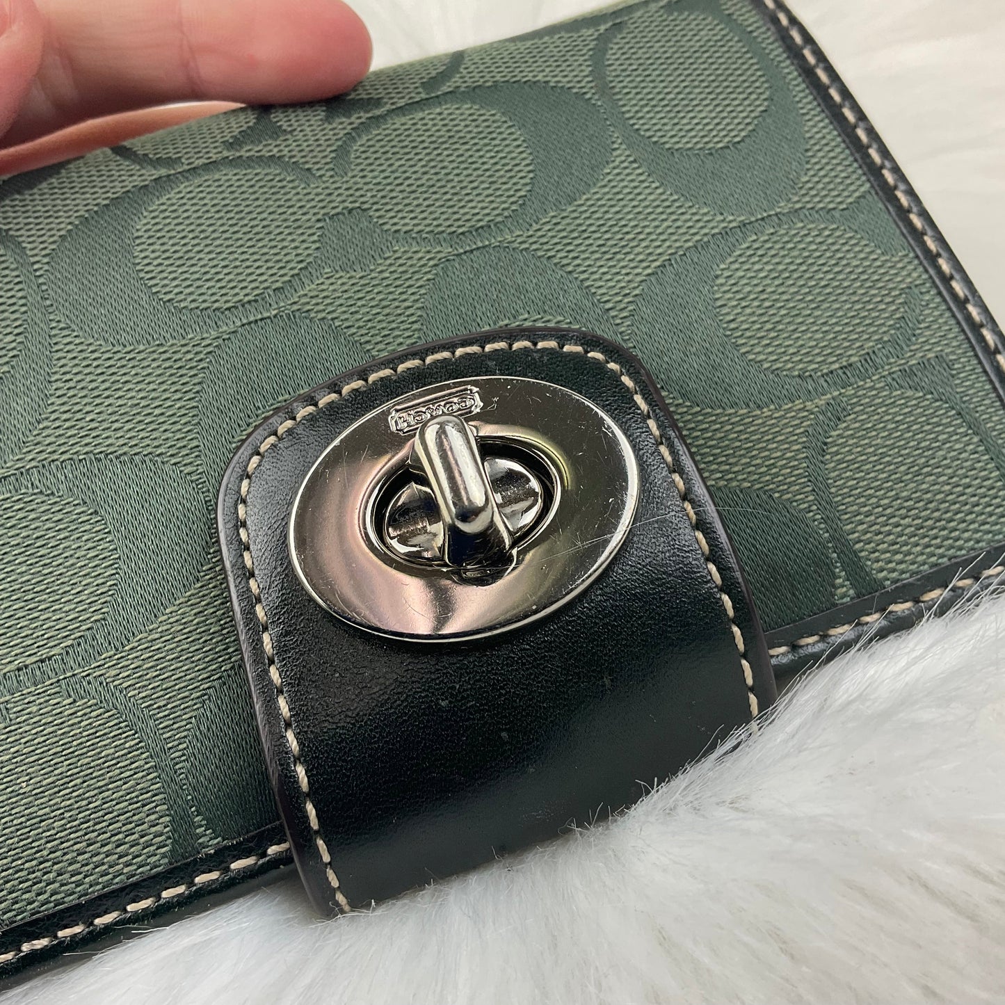 Wallet Designer By Coach, Size: Small