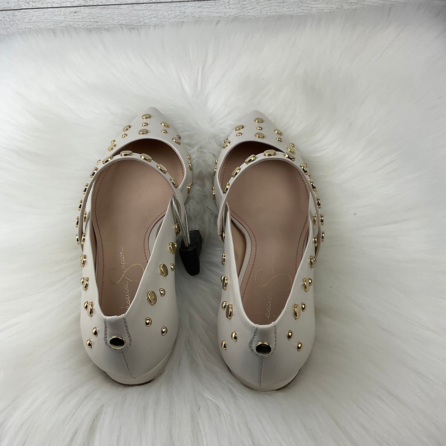 Shoes Flats By Jessica Simpson In White, Size: 6