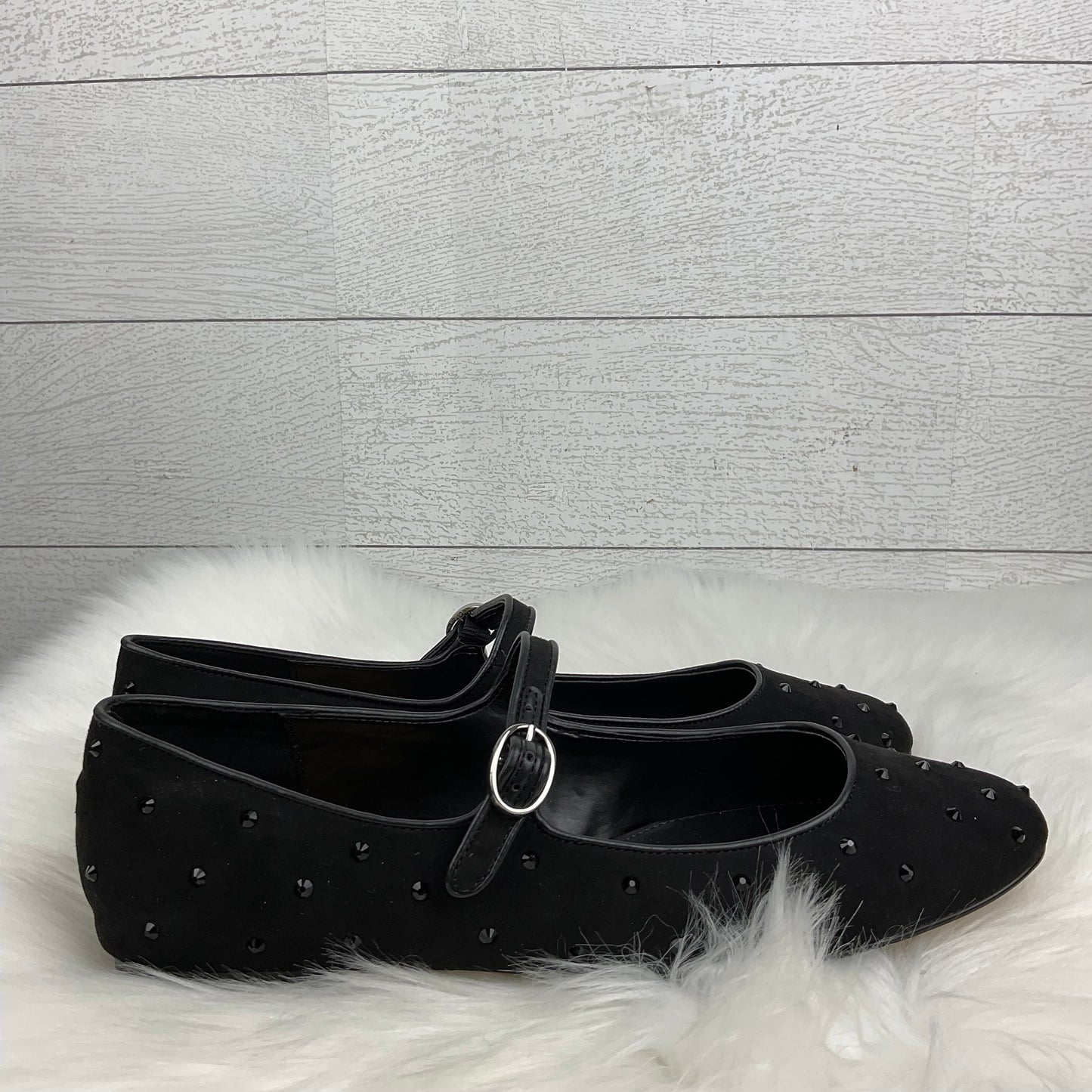 Shoes Flats By J. Crew In Black, Size: 9.5