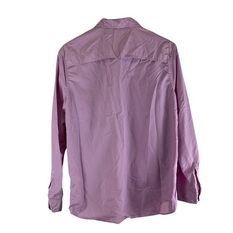 Top Long Sleeve By Eddie Bauer In Pink, Size: L