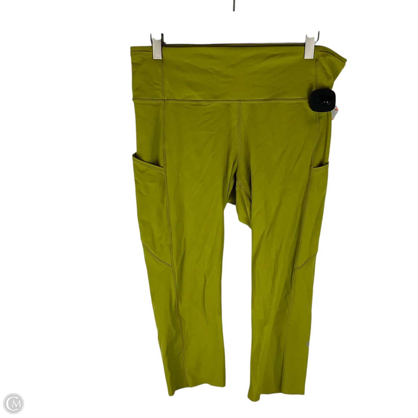 Athletic Capris By Lululemon In Green, Size: 12