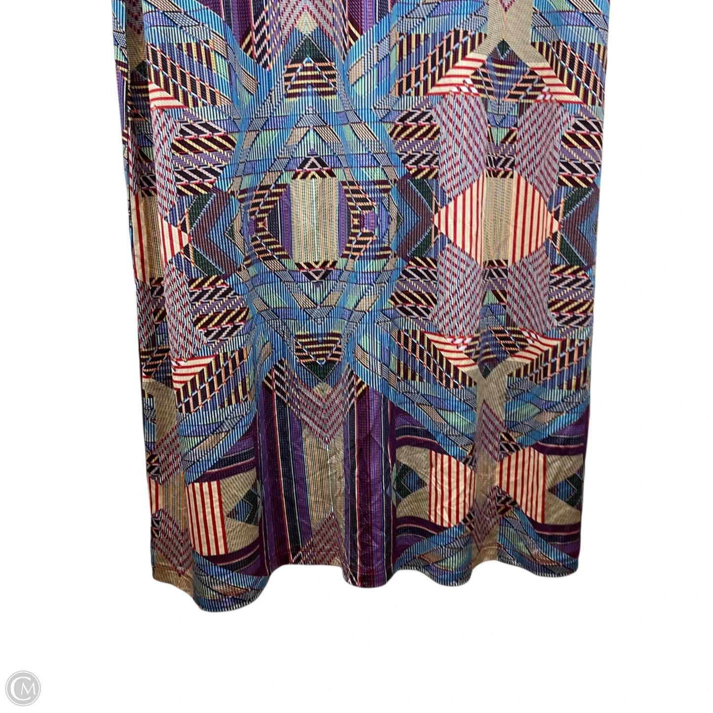 Dress Casual Maxi By Cmb In Multi-colored, Size: M
