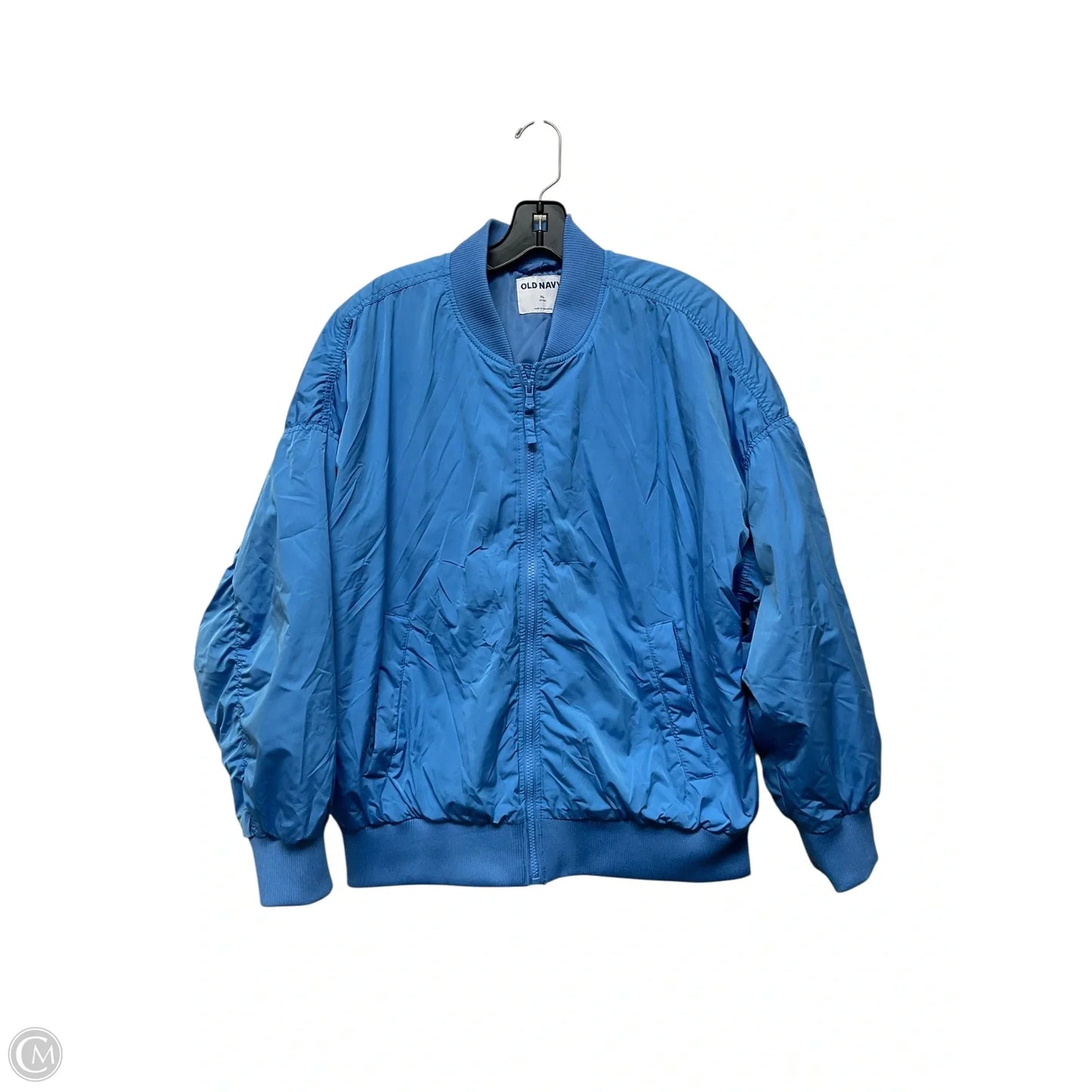 Jacket Puffer & Quilted By Old Navy In Blue, Size: Xl