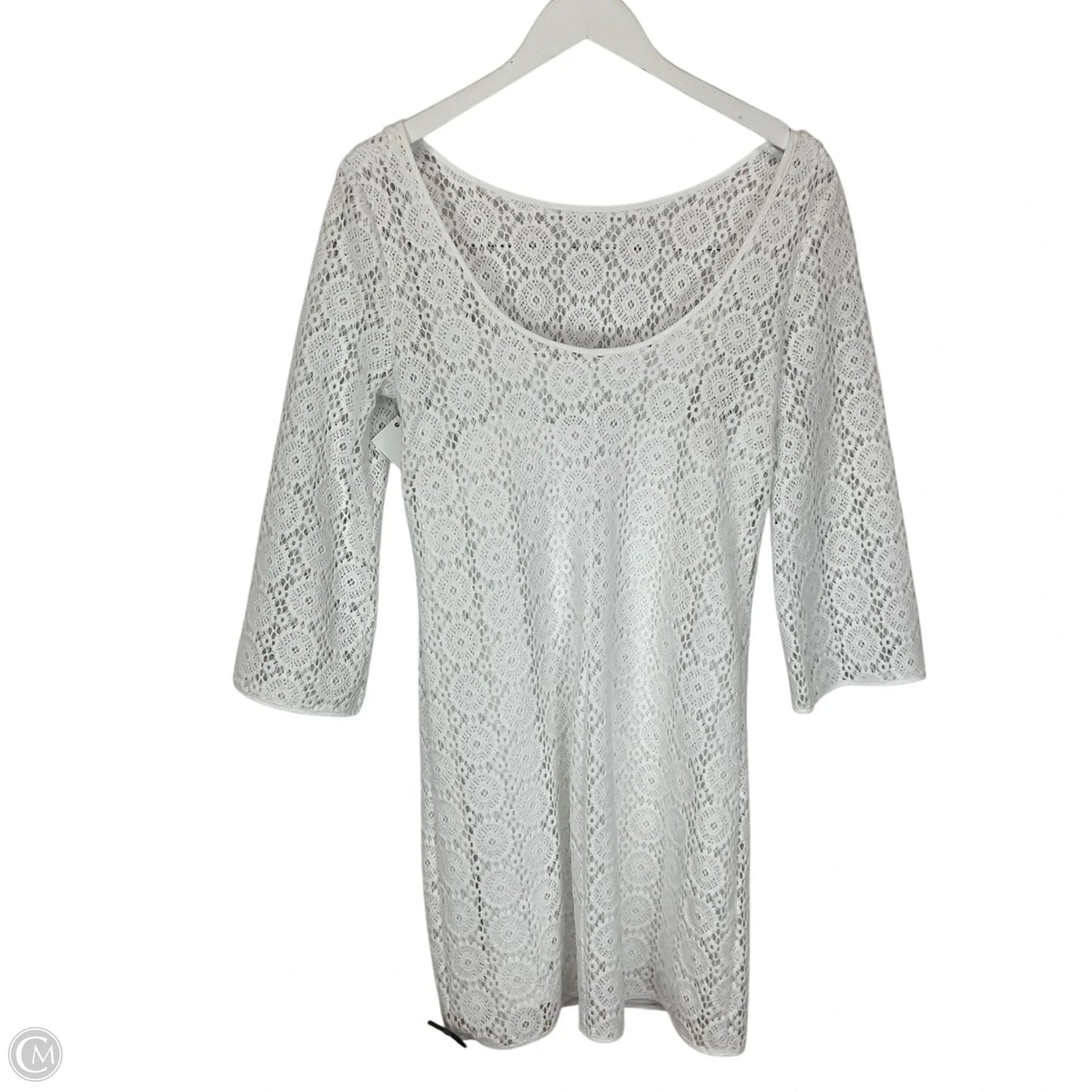 Dress Designer By Lilly Pulitzer In White, Size: M