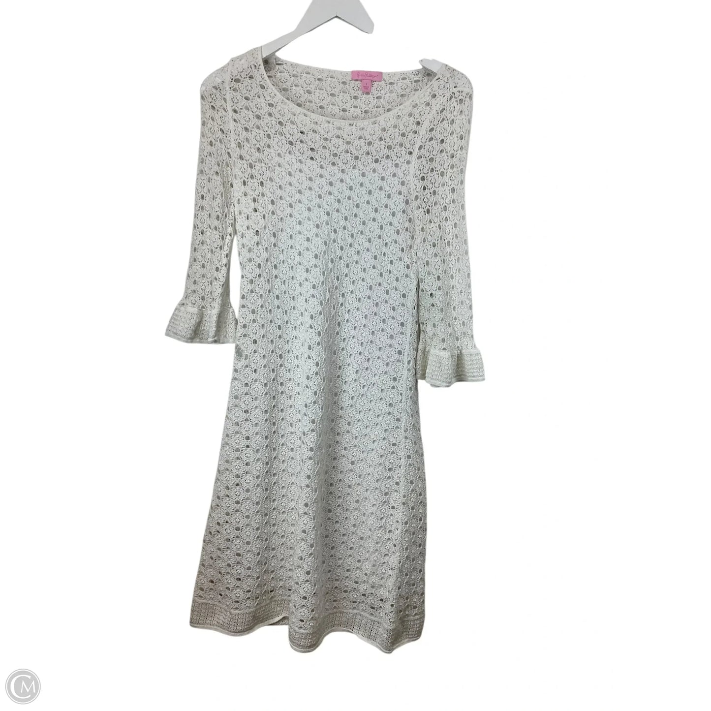 Dress Designer By Lilly Pulitzer In White, Size: L