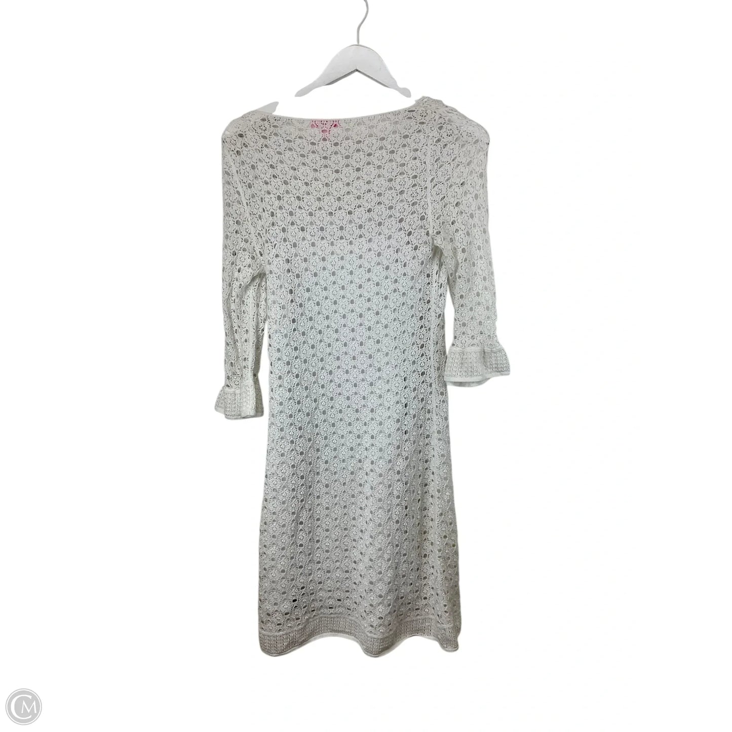 Dress Designer By Lilly Pulitzer In White, Size: L